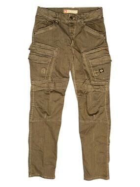 Strauss Men's Size 34 x 34 Sepia Cargo Utility Pockets Heavy Duty Work Pants